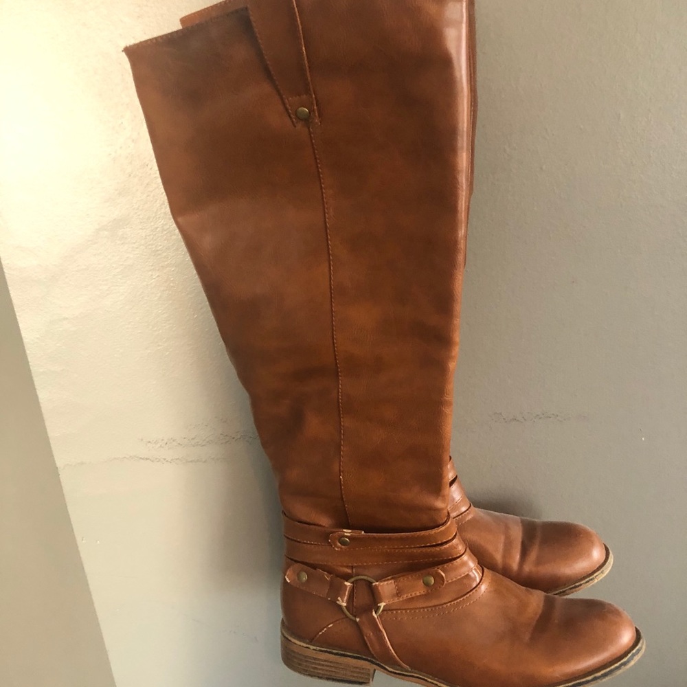 Wide Calf Knee High Boots